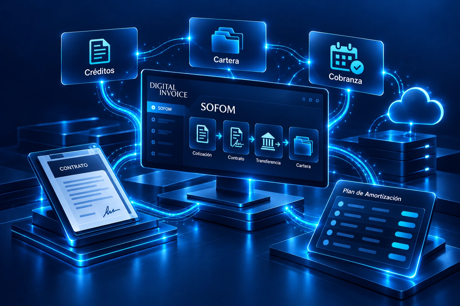 SOFOM connects loans, portfolio, contracts and collections in the cloud